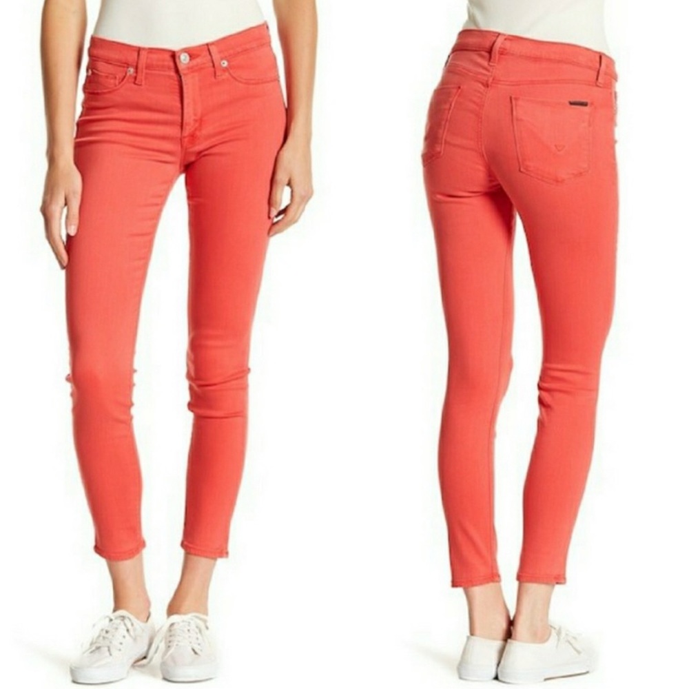 🦋 Hudson Midrise Ankle Natalie Super Skinny Jeans
